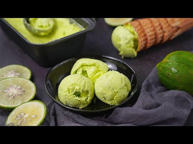 Lemon ice Cream Recipe | Homemade Lemon Ice Cream | Toasted