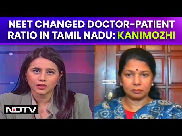 NEET Re-Exam | NEET Changed Doctor-Patient Ratio In Tamil Nadu: Kanimozhi To NDTV