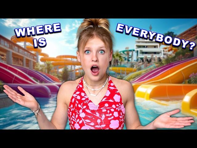 World’s Largest Waterpark to Ourselves! Overcoming Fear