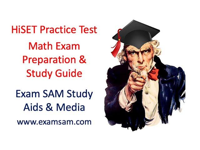 HiSET Practice Test - HiSET Math Exam Prep & Study Guide