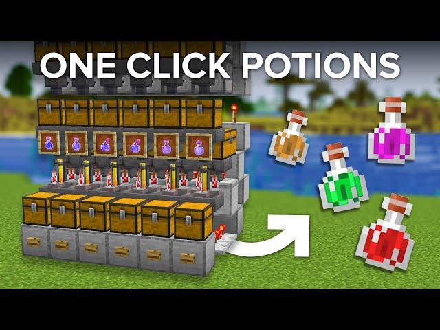 Minecraft Easy Automatic Potion Brewer