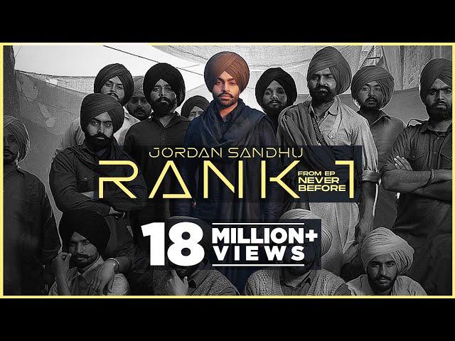 Rank 1 (Official Video) Jordan Sandhu | Desi Crew | Latest Punjabi Song 2023 | New Punjabi Song 2023