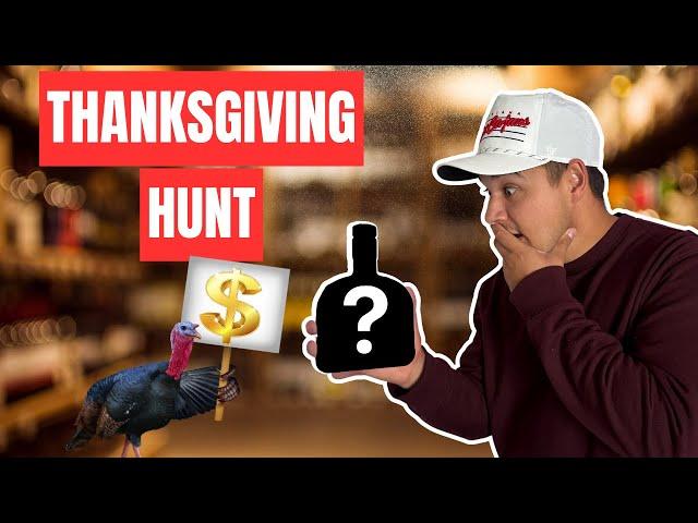 Bourbon Hunting at a FURNITURE Store?! | Thanksgiving Edition.