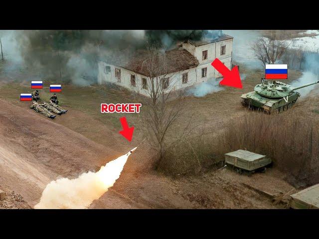 Ukrainian ATGM Javelin Silences Russian Tank Bombarding Civilians in Lugansk region!