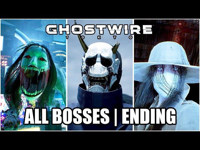 Ghostwire: Tokyo - All Bosses & Ending