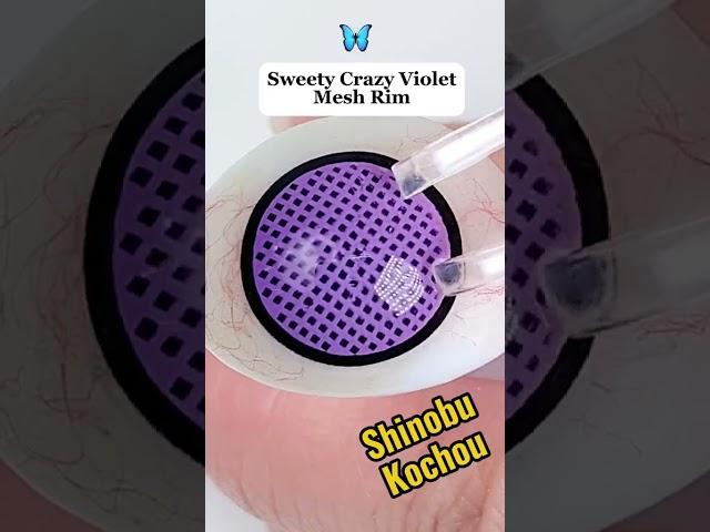 🩸Demon Slayer Cosplay Contact Lenses #demonslayer #tanjiro #kimetsunoyaiba #shorts #contactlenses