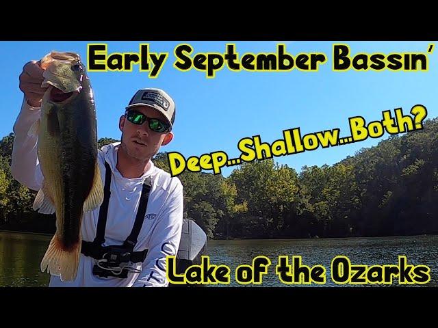 Early September Bass Fishing | Lake of the Ozarks