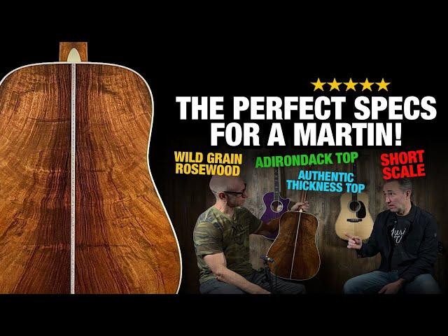 All the Perfect Specs – Short Scale, Adirondack, Wild Grain Rosewood!