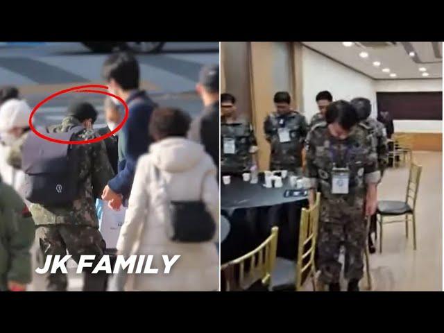 7 Minutes Ago, JUNGKOOK's Family's Arrival Surprises Military Commander