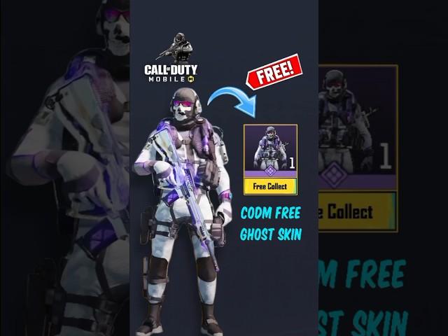 How to Get FREE Ghost Plasma Skin In Call of Duty Mobile | Codm Redeem Code (Season 6)