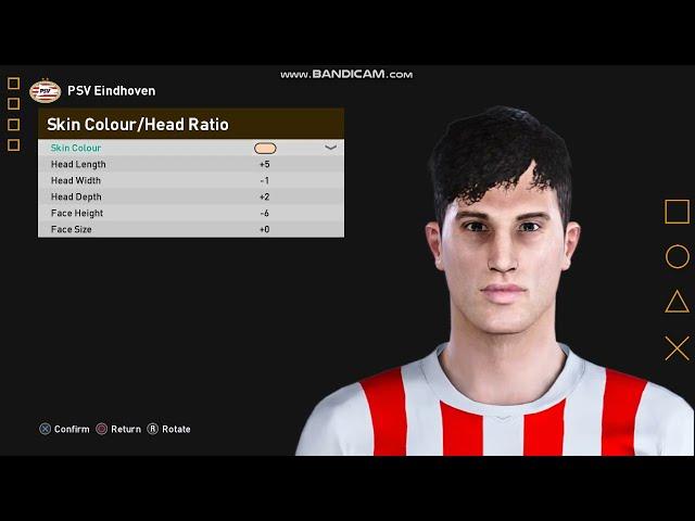 PES 21 FL 23 How to create Shaquille Van Persie  Feyenord