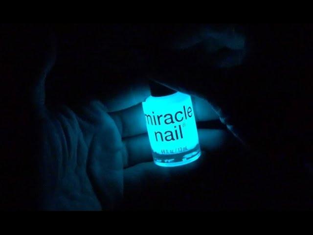 DIY: Make Glow in the dark paint using nail polish and Strontium Aluminate