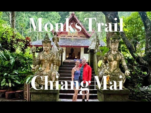 Monks Trail to Wat Pha Lat and Doi Suthep, Chiang Mai, Thailand Vlog