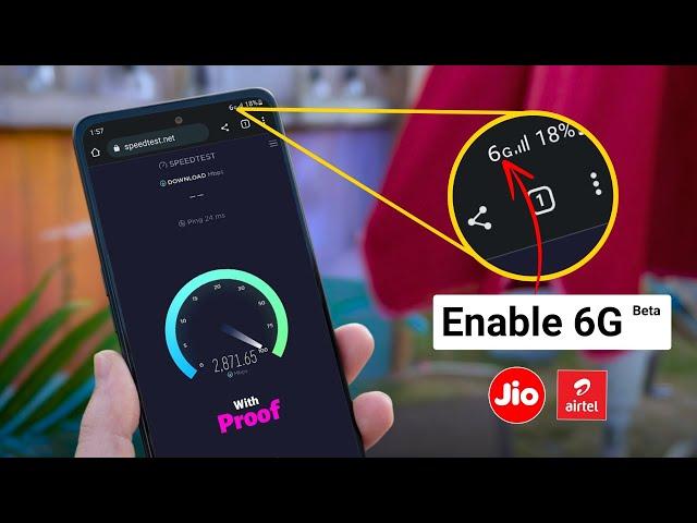 Get 2870Mb 6G Speed in Jio & Airtel SIM Using 1 NEW Setting | Jio APN Setting | TechnoMind Ujjwal
