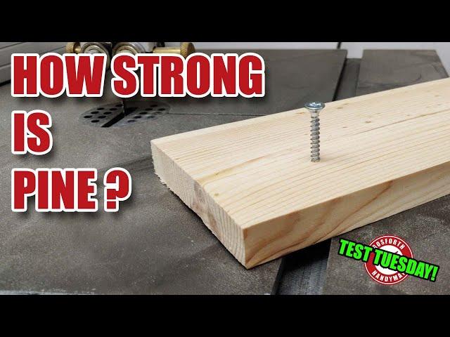 Exactly how strong is PINE wood??