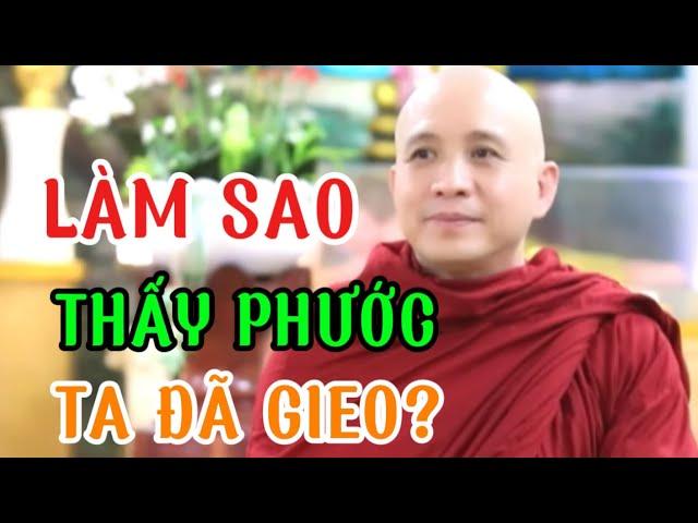 PHƯỚC CỦA CON ĐÂU SƯ? | GIẢNG SƯ THÍCH CHÁNH ĐỊNH #thichchanhdinh