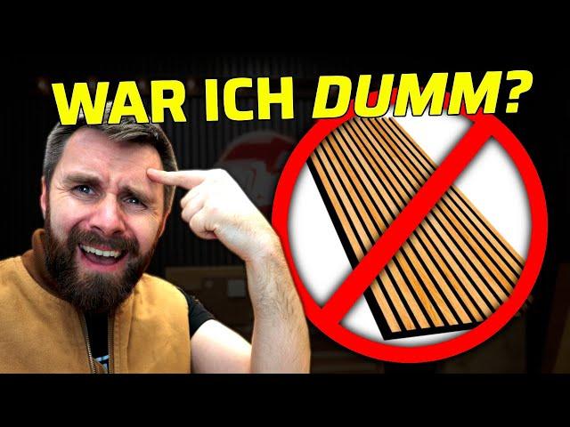 WIESO macht das NIEMAND? SO baut man DIY Akustik Panels WIRKLICH!