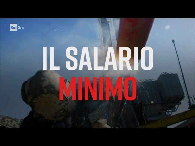 Il salario minimo – PresaDiretta 14/02/2022