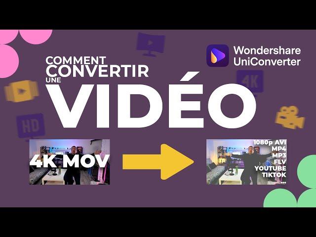 COMMENT CONVERTIR UNE VIDÉO FACILEMENT (Wondershare Uniconverter)