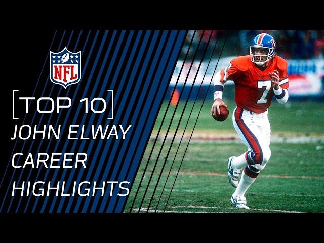 Top 10 John Elway Career Highlights | #TopTenTuesdays | NFL