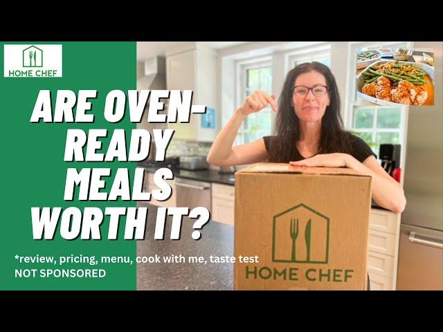 Are Home Chef Oven Ready Meals Worth It?  Not Sponsored | Home Chef Review, Cook With Me, Taste Test