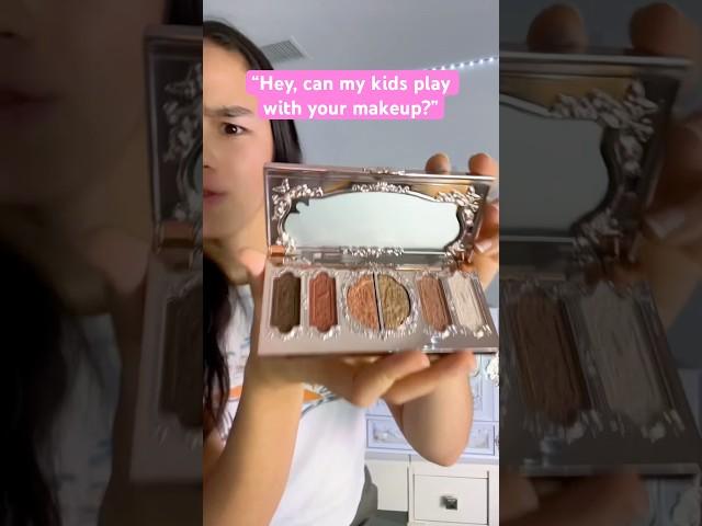 @flowerknows would you let kids play with this!?  #fypシ゚ #relatable #trend #makeup #viral