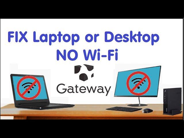 How FIX WIFI Gateway Connection Problems Notebook Desktop (Ultra Slim Creator NV NE M Series NE LT)