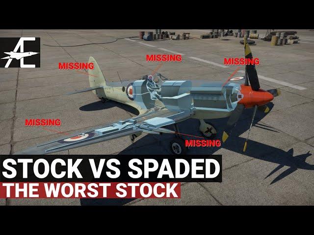 War Thunder Stock vs Spaded | What Is The Worst Stock Aircraft Grind?