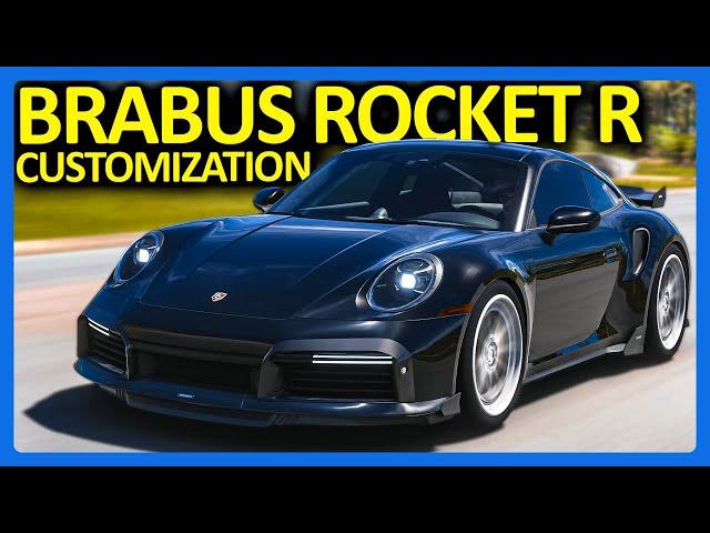 Forza Horizon 5 : BRABUS Rocket R!! (FH5 Porsche 911 Turbo S Customization)