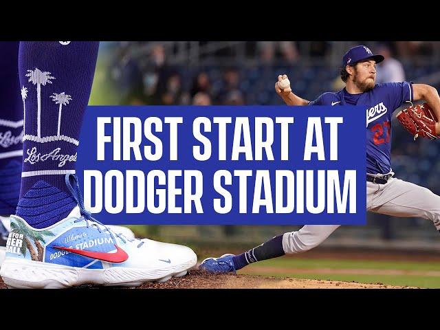 Trevor Bauer's First Start at Dodger Stadium!