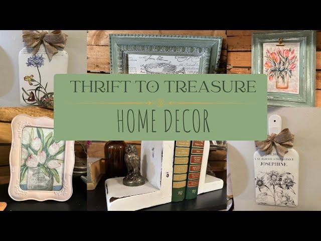 Home Decor Thrift Store Makeovers