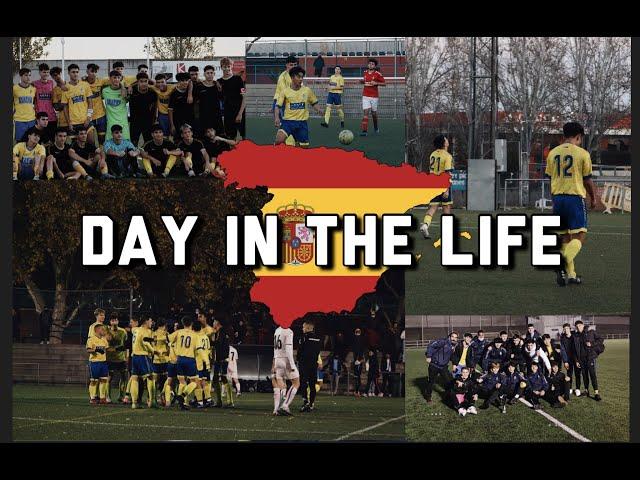 Day in the Life of a American Youth Footballer in Spain | School Day | Ep 1