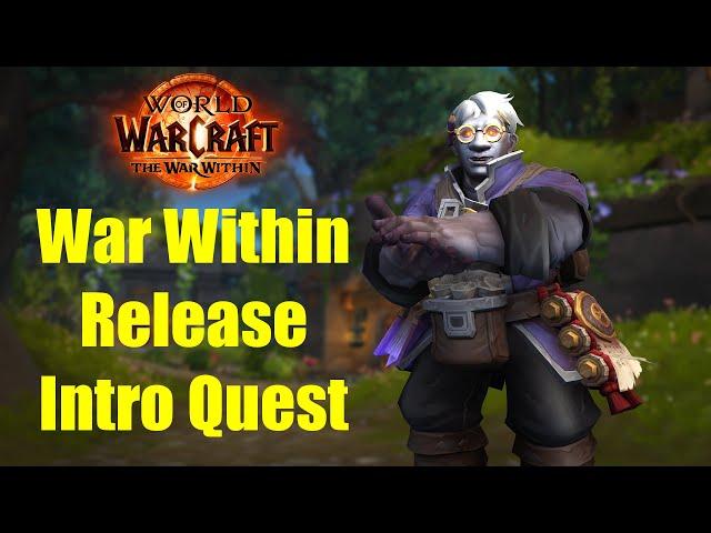 War Within Release Intro Quest - so gehts nach Khaz Algar! | WoW News