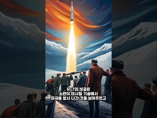 세계 최초의 ICBM R-7과 우주로켓 스푸트니크