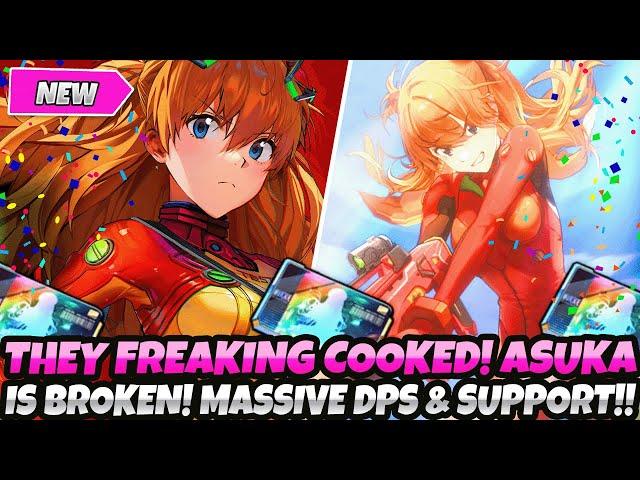 *THEY FREAKING COOOOKED* ASUKA IS BROKEN! PILGRIM LEVEL COLLAB!? SHOWCASE & TESTNG (Nikke Evangelion