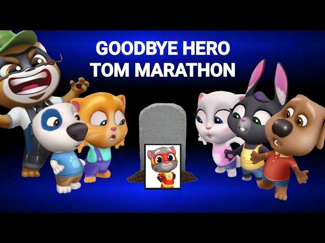 My Talking Tom Friends - HERO TOM MARATHON - HEROES WANTED - GOODBYE TALKING TOM HERO DASH 071024 #1