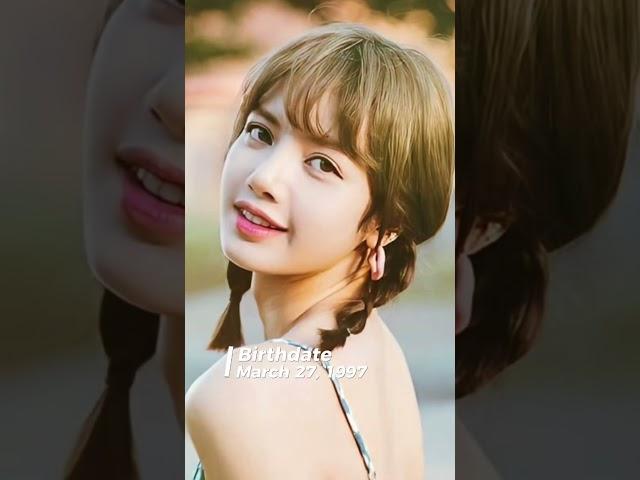 Some info about Lisa #youtube #celebrity #music #youtubeshorts #shorts #blackpink #lisa #kpop