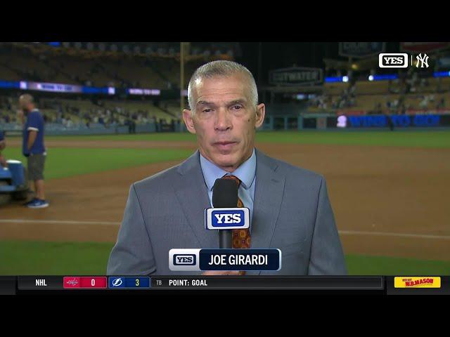 Joe Girardi joins the studio crew to break down Game 2