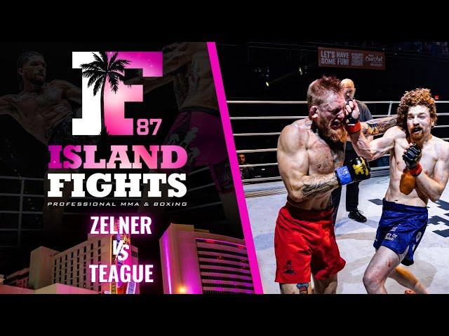 David Zelner vs. Cam Teague - Island Fights 87 Full Fight  Islandfights.com