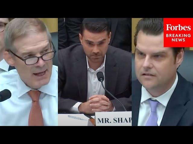 Jim Jordan Leads Judiciary Hearing About Collusion Against Right Wing Media Feat. Ben Shapiro | FULL