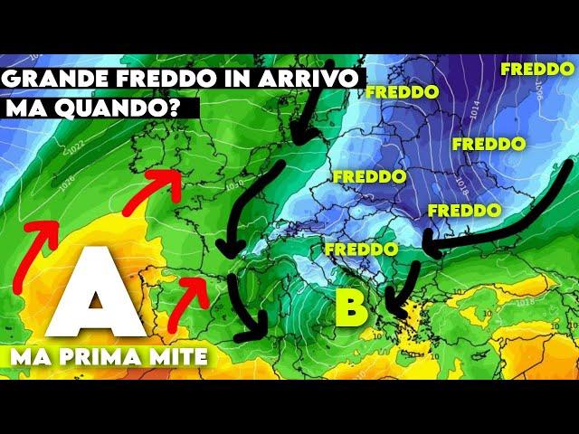 ▶ METEO-TENDENZA PROSSIMI GIORNI:GRANDE FREDDO IN ARRIVO CON NEVE MA QUANDO? PRIMA MITE POI SVOLTA..