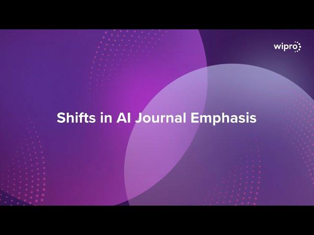 Shifts in AI Journal Emphasis