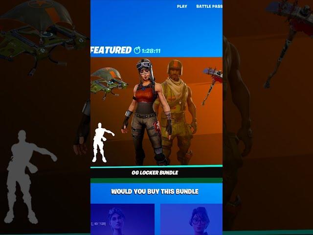 Fortnite OG Item Shop!