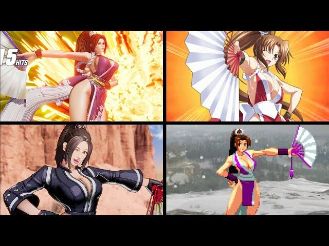 Evolution of Mai Shiranui's Win Pose Yo Nipponichi