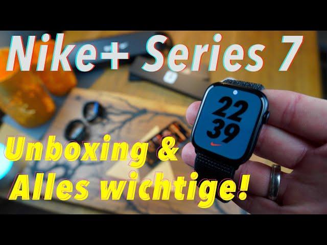 Die NEUE Apple Watch Series 7! 2 Minuten Fakten und die Ersten Momente mit der Nike+ Variante