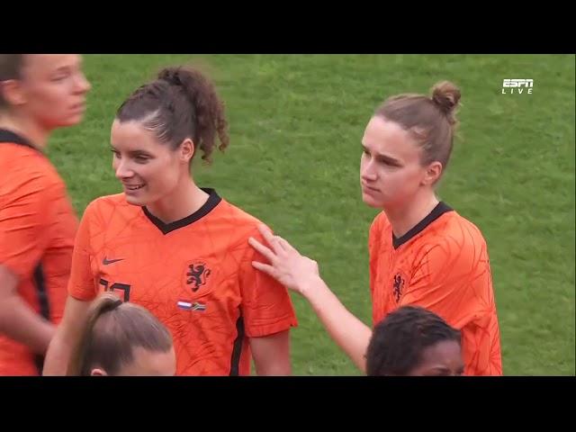 International Friendly. Women. Netherlands vs South Africa (12/04/2022)