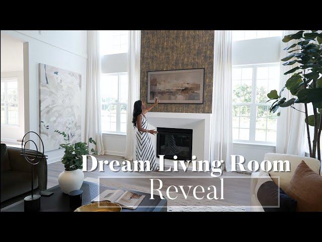 Dream Living Room Makeover Reveal! | Full Tour 2024