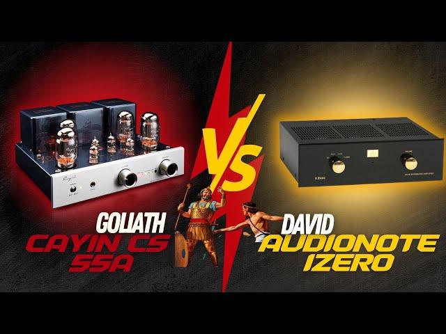 AudioNote iZero vs Cayin CS 55A