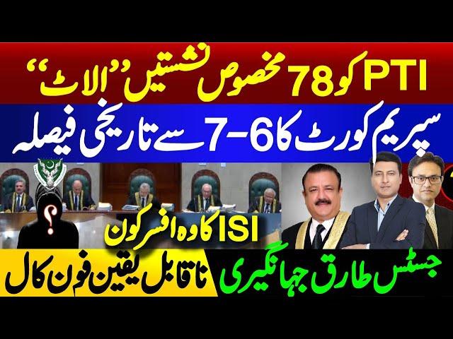 Allotment of 78 Seats to PTI by Supreme Court’s 7 Judges | Justice Faez Isa Trashed, Imran Khan