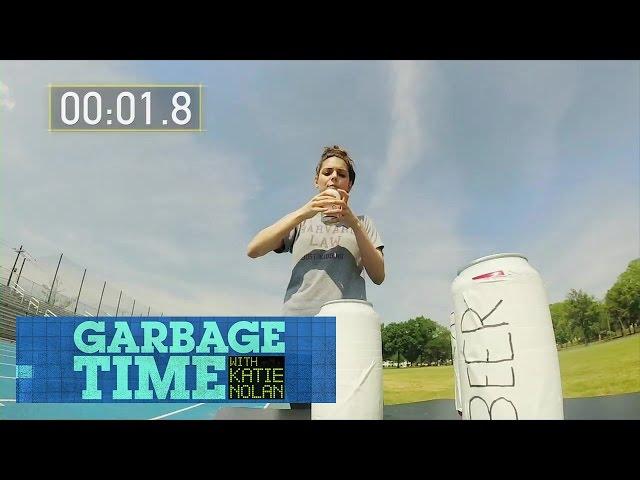 Katie Nolan Beer Mile